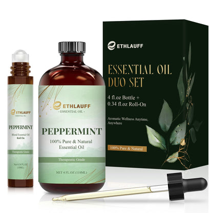 Peppermint Essential Oil & Roll-On – Aromatherapy & DIY Skincare
