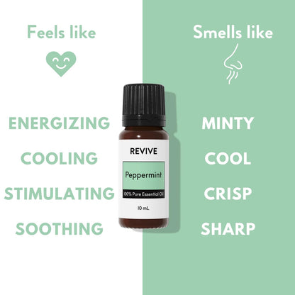Peppermint Essential Oil 120mL by Revive – 100% Pure Therapeutic Grade