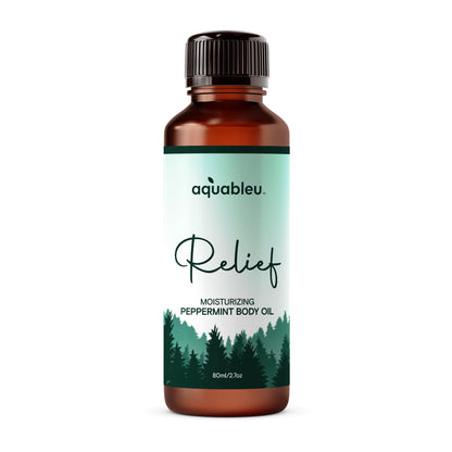 Peppermint Massage Oil – Aromatherapy Blend for Refreshing Relief (80ml)
