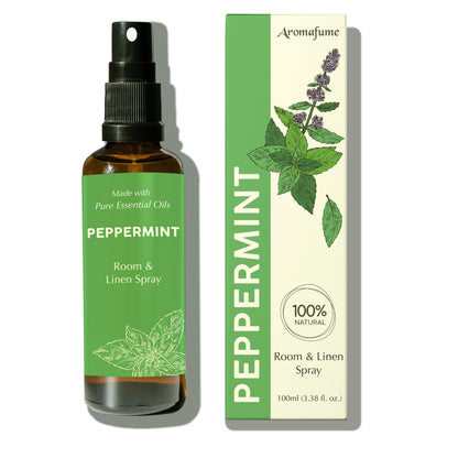 Peppermint Room, Linen & Pillow Spray - Aromafume 100ml