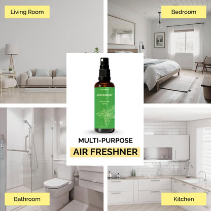 Peppermint Room, Linen & Pillow Spray - Aromafume 100ml