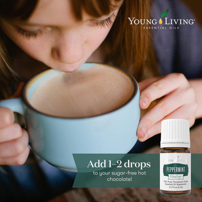 Peppermint Vitality Essential Oil by Young Living – 5 mL (Dietary)