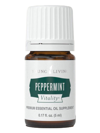 Peppermint Vitality Essential Oil by Young Living – 5 mL (Dietary)