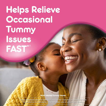 Pepto Kids Gummies – Multi-Symptom Relief for Occasional Upset Stomach | Ages 4+
