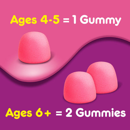 Pepto Kids Gummies – Multi-Symptom Relief for Occasional Upset Stomach | Ages 4+