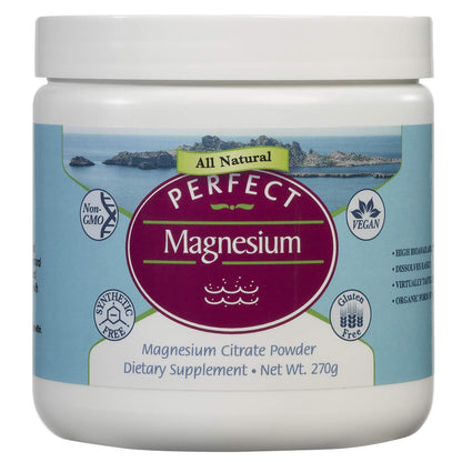 Perfect Magnesium Citrate Powder - 270g | 100% Pure & Natural