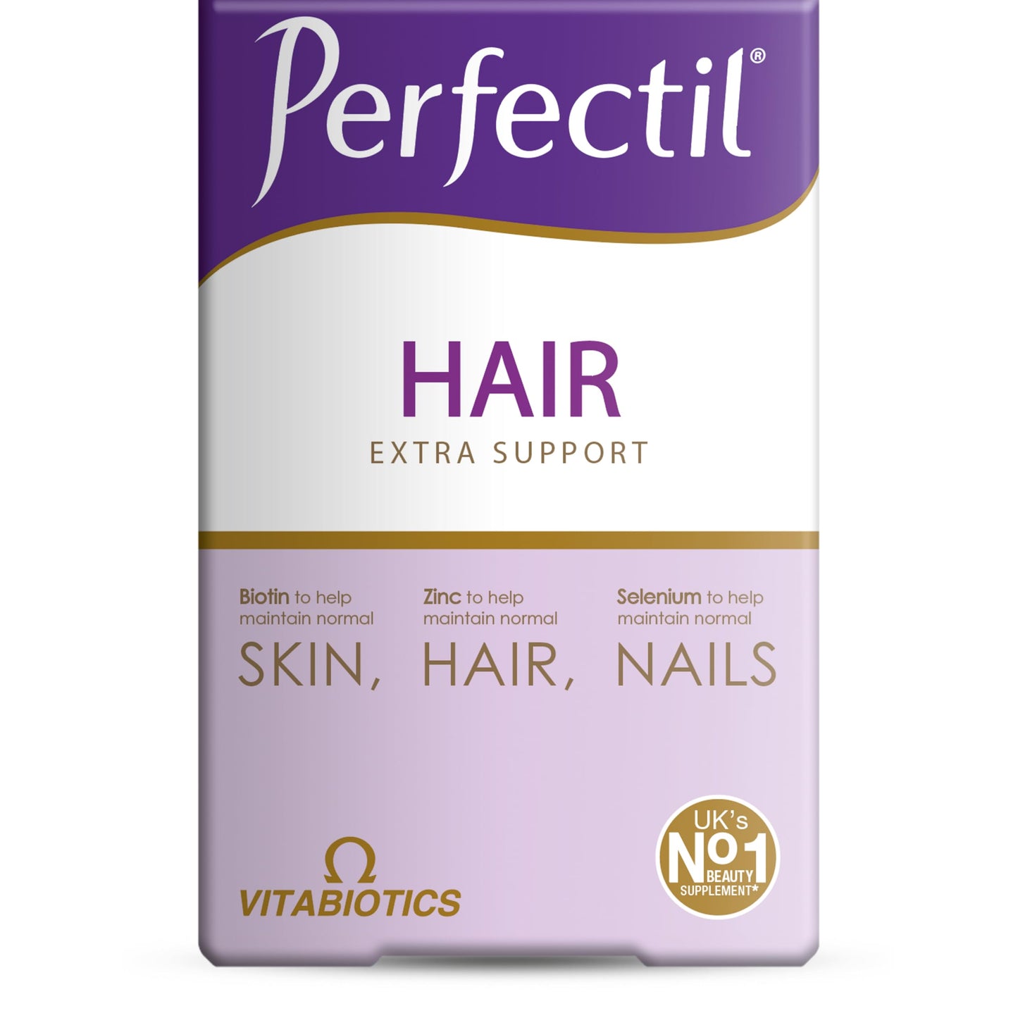 Perfectil Vitabiotics Multivitamin | Hair Growth and Thickening Formula | Supports Thicker, Healthy Hair | Vitamin D, E, Collagen, Biotin, and More