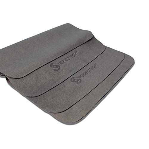 PERFECTSIGHT Microfiber Cleaning Cloth - 6 Pack | Eyeglass Lens Cleaner 5.7x6.7 in | Safe for All Coated Lenses