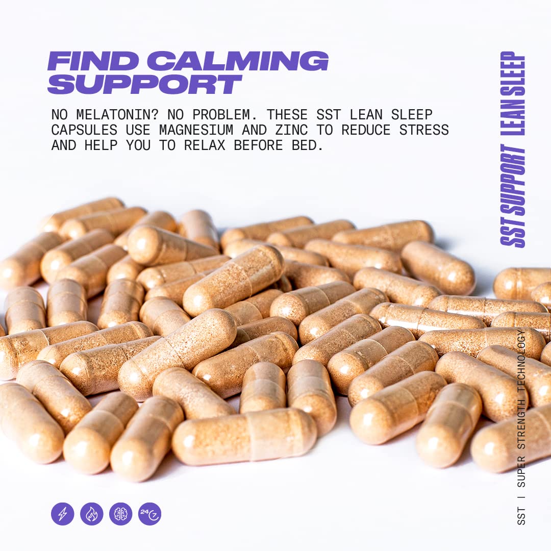 PERFORMIX SST Support Lean Sleep – Herbal Sleep Aid (60 Veggie Capsules)