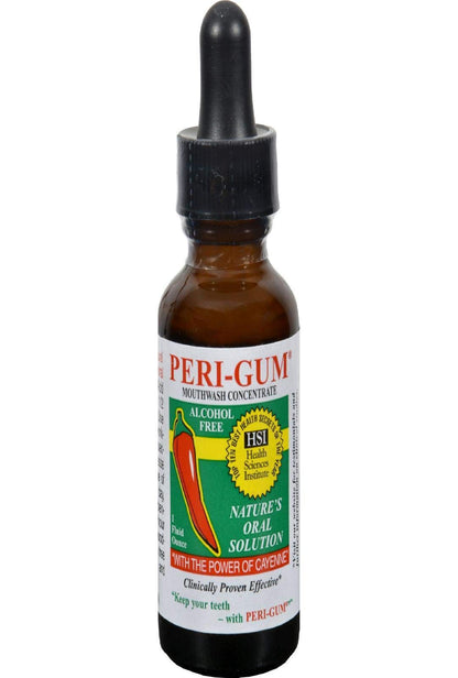 Peri-Gum Mouthwash Concentrate – Nature's Gum Solution, 1 oz | Vegetarian & Dairy-Free