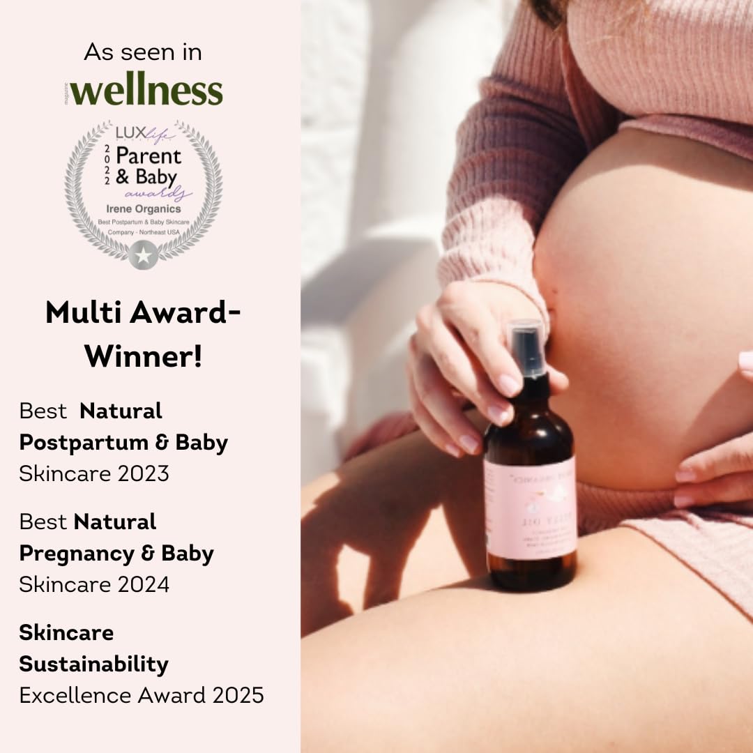 Organic Perineal Massage Oil Spray – Irene Organics (Pregnancy & Postpartum)