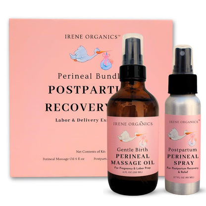 Organic Perineal Massage Oil Spray – Irene Organics (Pregnancy & Postpartum)
