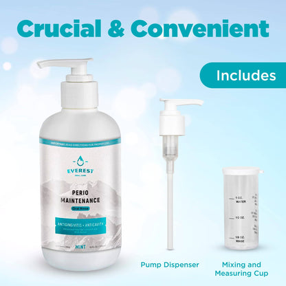 Perio Maintenance Alcohol Free Mouthwash – Stannous Fluoride Rinse | Everest Oral Care