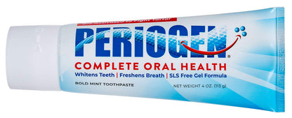 Periogen Tartar Control Toothpaste – SLS Free, Enamel Safe, Whitening Gel