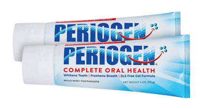 Periogen Toothpaste 2-Pack – SLS Free, Tartar & Plaque Control