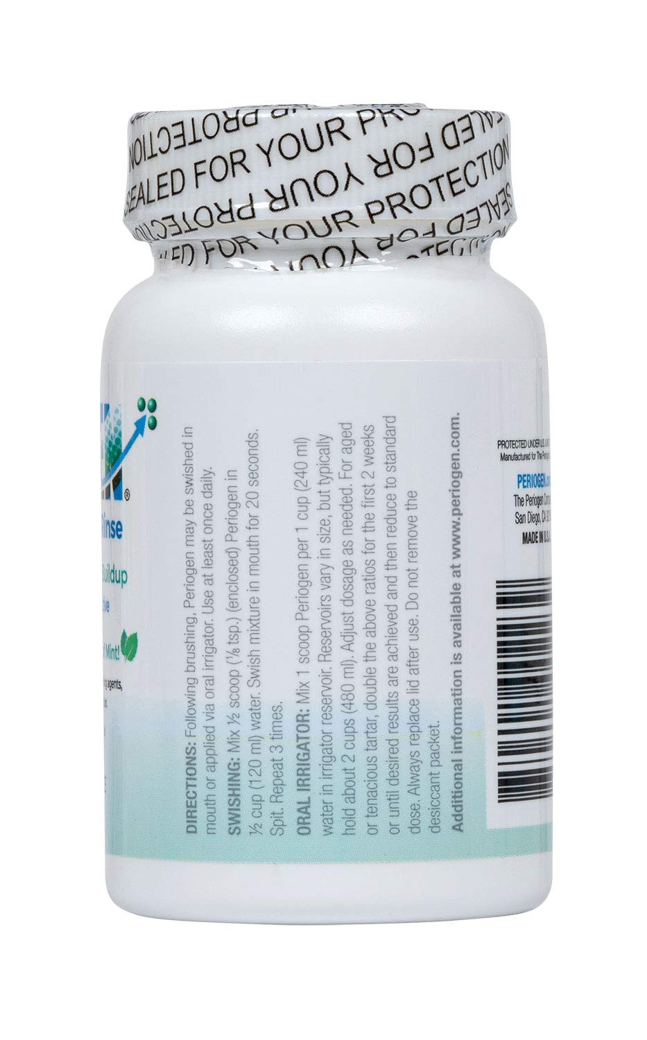 Periogen Complete Oral Health Rinse (Hint of Mint) - The Only Product in the World Clinically Proven to Reduce Dental Tartar Buildup