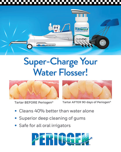 Periogen Complete Oral Health Rinse (Hint of Mint) - The Only Product in the World Clinically Proven to Reduce Dental Tartar Buildup