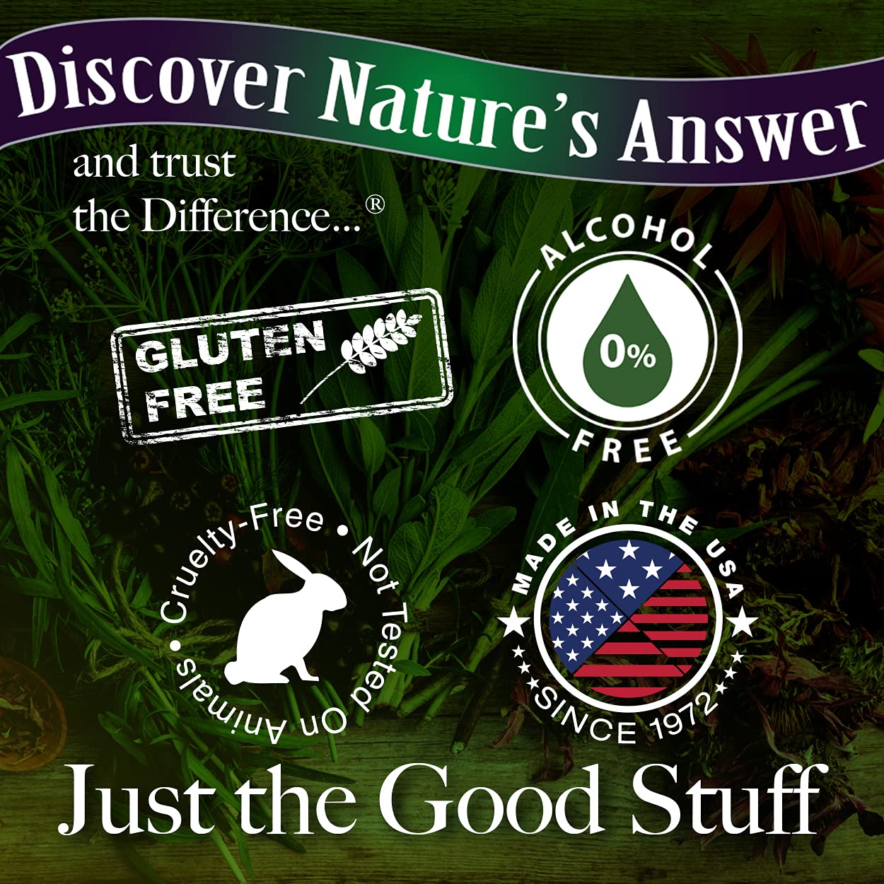 Nature's Answer PerioWash Mouthwash Alcohol-Free Cool Mint - 16 fl oz | Fluoride Free | Natural Breath Freshener