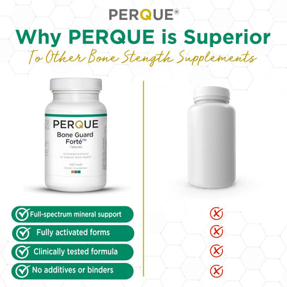 PERQUE Bone Guard Forte 100 Count – Bone Health Supplement