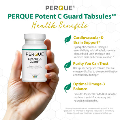 Perque - EPA/DHA Guard 120 gels | Health and Beauty