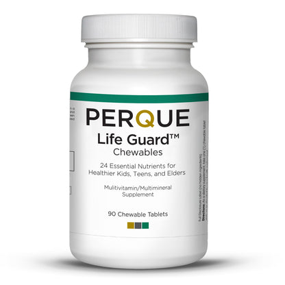 Perque Life Guard Chewables, 90 Count – Corn Free, Soy Free, Sugar Free