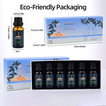 Pet-Friendly Essential Oil Set: Home Fragrance & Stress Relief