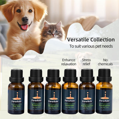 Pet-Friendly Essential Oil Set: Home Fragrance & Stress Relief