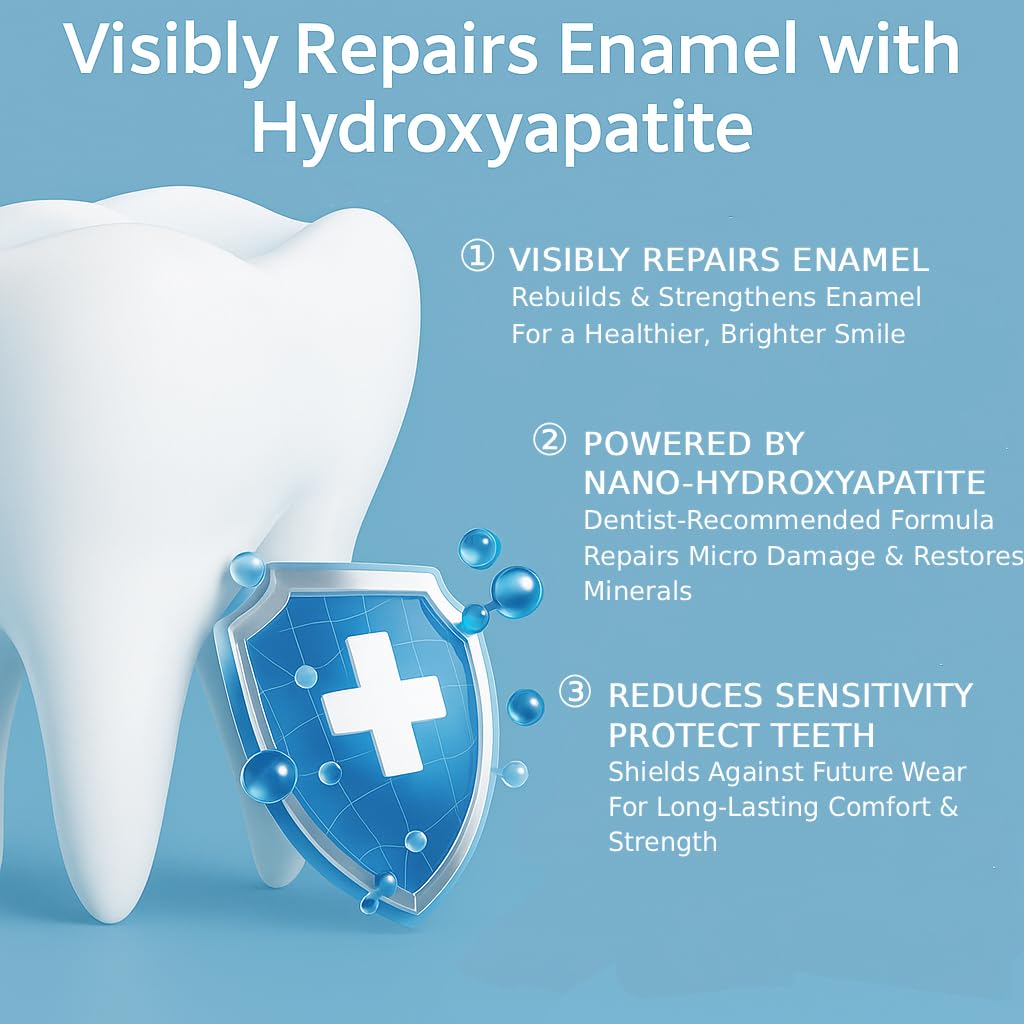 PETECT Hydroxyapatite Toothpaste 2-Pack | ICY Melon Mint | Enamel Protection