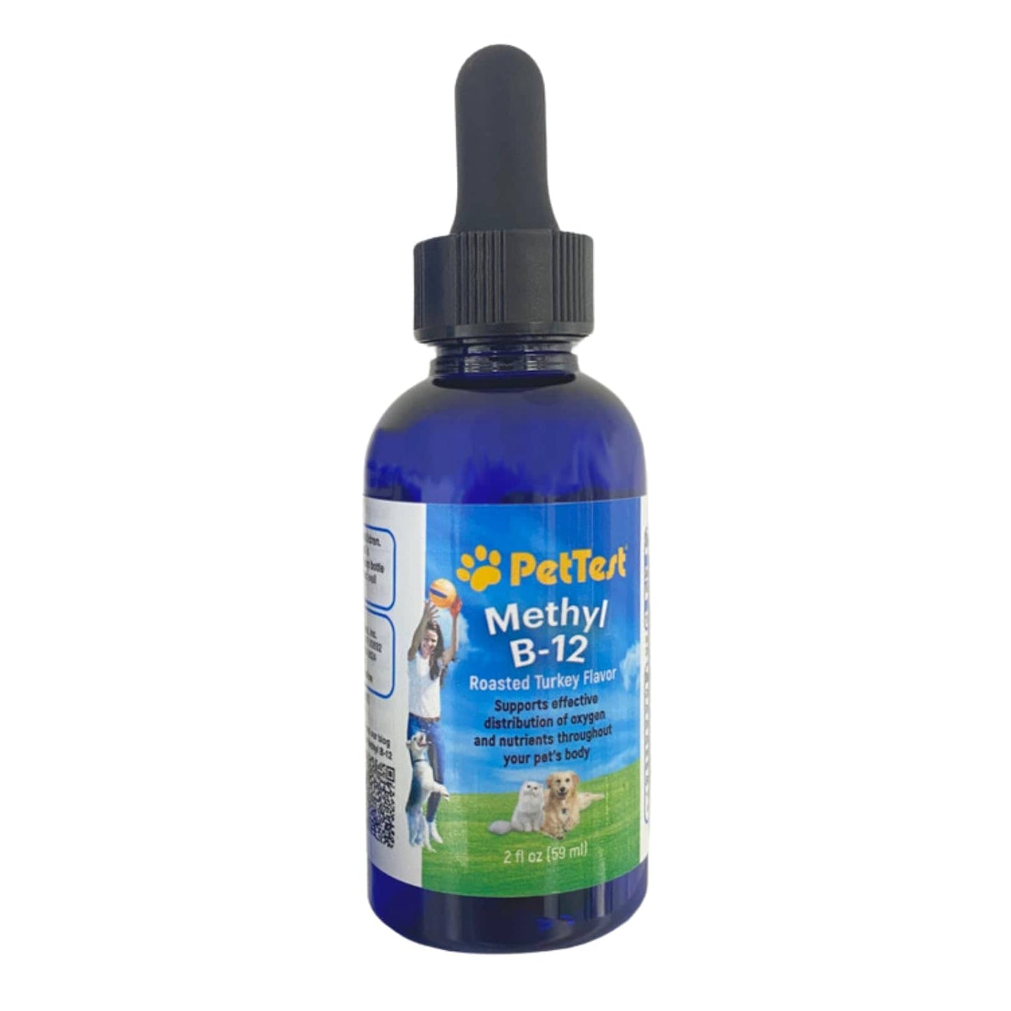 PetTest Methyl B12 Drops for Diabetic Pets – 2 fl oz (5000 mcg)