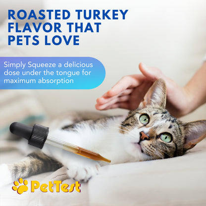 PetTest Methyl B12 Drops for Diabetic Pets – 2 fl oz (5000 mcg)