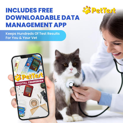 PetTest Blood Glucose Test Strips – Easy-Open, Sterilized, 35 Pieces for Dogs & Cats | Advocate Pettest