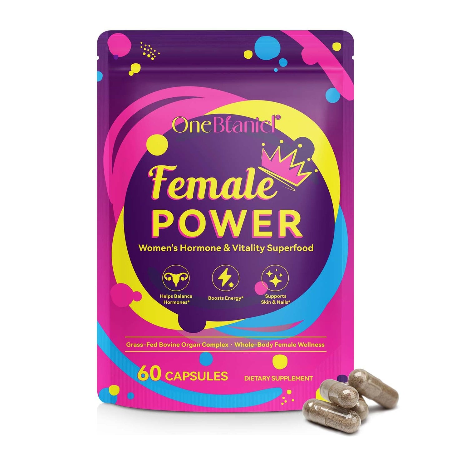Beef Organ Supplement for Women – Grass-Fed Liver Capsules for Hormone Balance