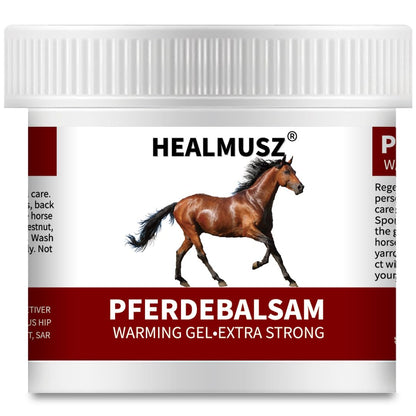 Pferdebalsam Horse Balm Gel – Extra Strength Warming Massage Gel 8.8 oz for Joint & Muscle Support