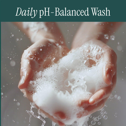 pH-D Feminine Health Boric Acid Foam Wash – pH-Balanced, Plant-Based, Paraben-Free (2x6 oz)