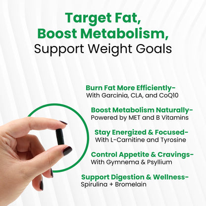 Pharma Natural Super Fat Burner | Lipotropic MCT Oil – 90 Capsules