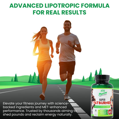 Pharma Natural Super Fat Burner | Lipotropic MCT Oil – 90 Capsules