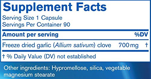 Pharmax Garlic Freeze Dried 90 Caps | Respiratory & Cardio Health
