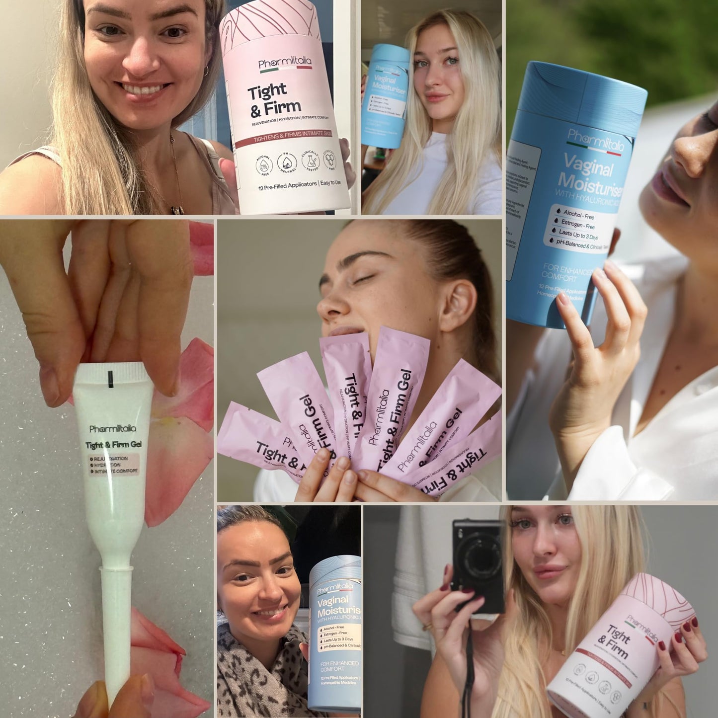 Pharmlitalia Vaginal Moisturizer Gel — Long-Lasting Hydration with Pre-Filled Applicators