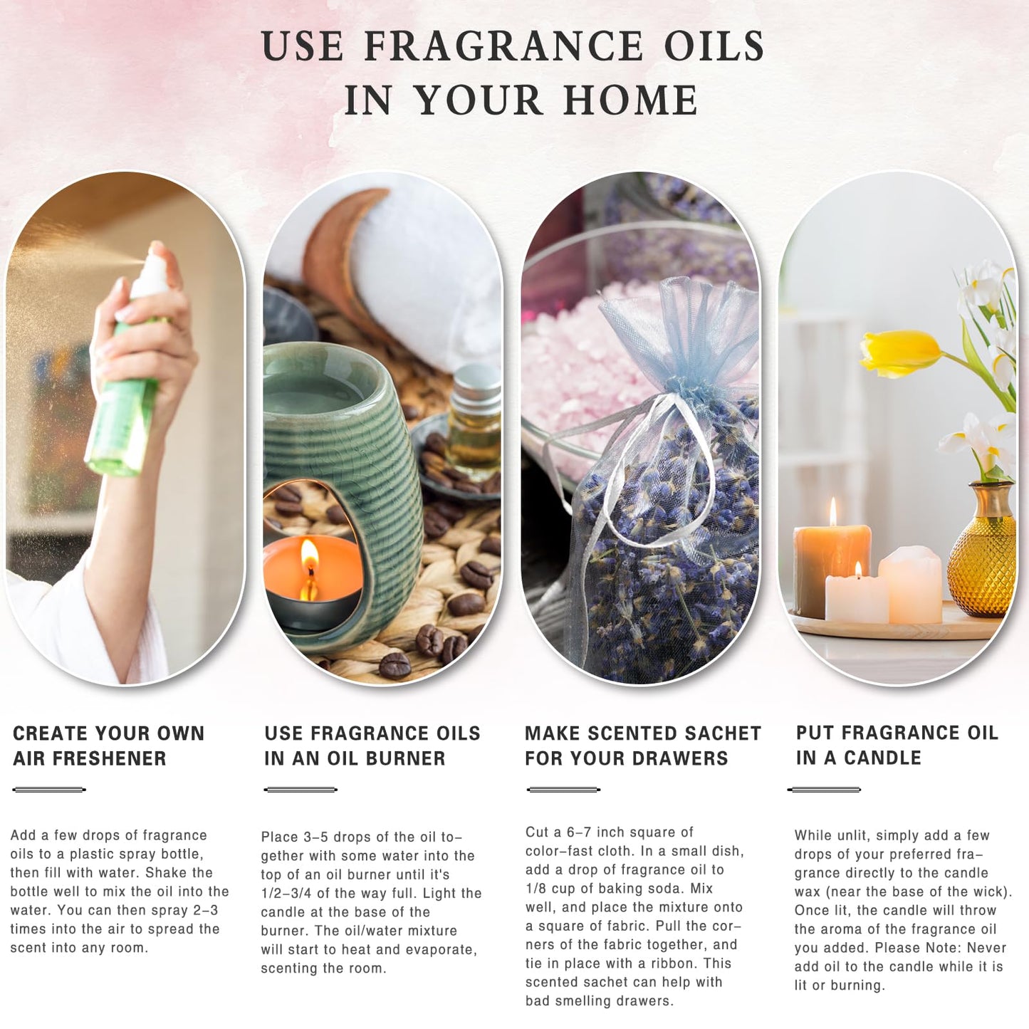 PHATOIL Japanese Magnolia Fragrance Oil – 3.38 fl oz / 100ml for Diffusers, Aromatherapy, DIY Candles & Soaps