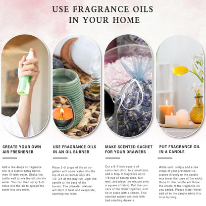 PHATOIL Japanese Magnolia Fragrance Oil – 3.38 fl oz / 100ml for Diffusers, Aromatherapy, DIY Candles & Soaps