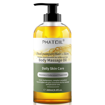 PHATOIL Dual-Pamper Massage Oil – Hair & Skin 260ml