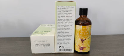 PHATOIL Black Orchid Fragrance Oil – 100ml (3.38 fl oz) for Diffusers, Candles & Soaps
