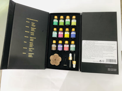 PHATOIL 12x5ml Essential Oils Gift Set - 100% Pure & Natural