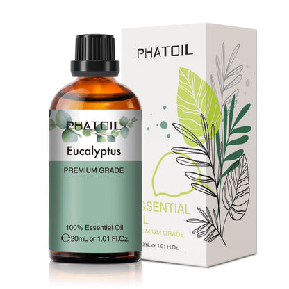 PHATOIL Eucalyptus Essential Oil 30ml – Pure Eucalyptus Oil for Diffusers, Aromatherapy & DIY Crafts