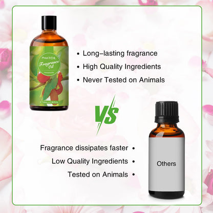 PHATOIL Honeysuckle Fragrance Oil 100ml (3.38 fl oz) | Aromatherapy, Diffuser Oil, DIY Candles & Soaps