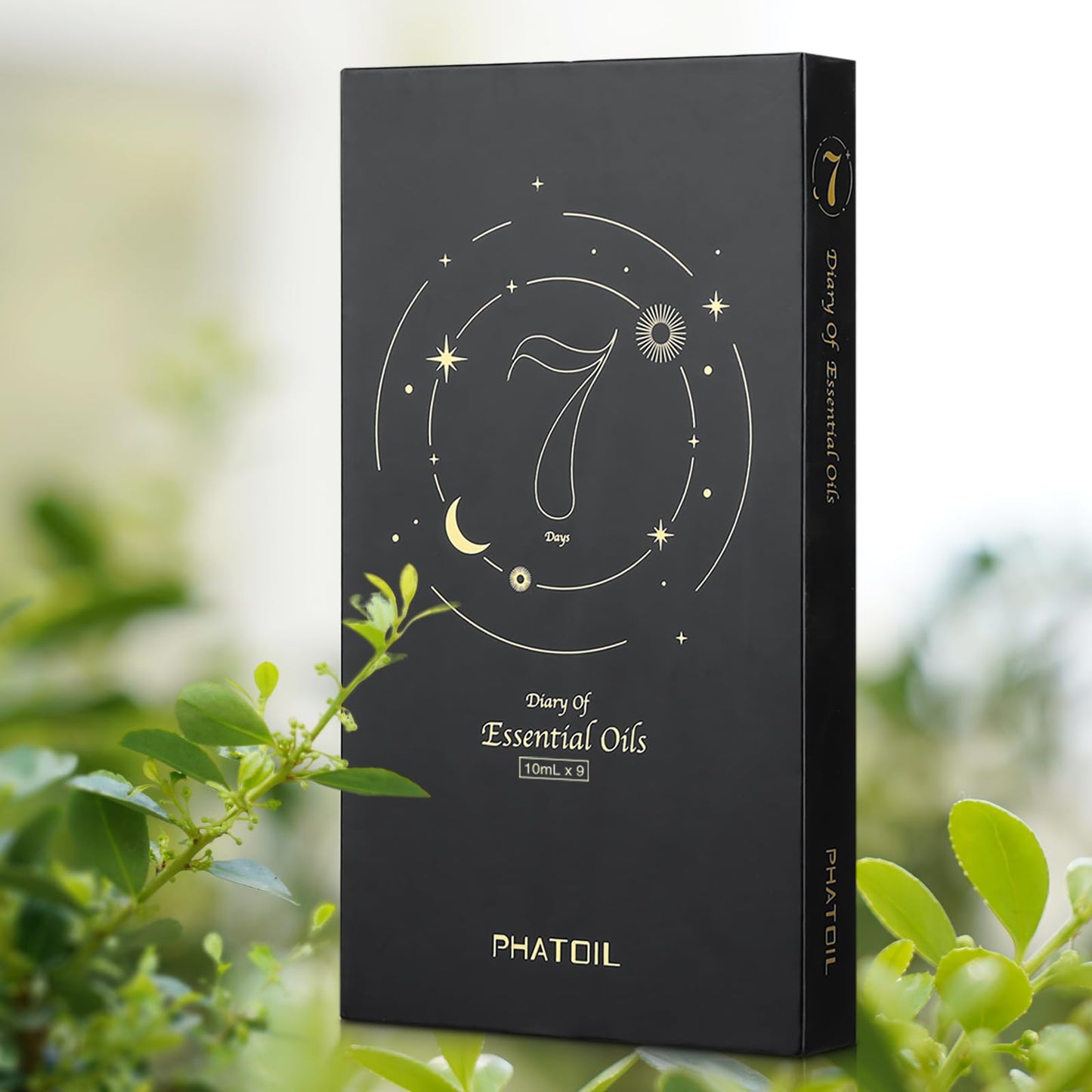 PHATOIL 9PCS Premium Essential Oil Set – 10ml Diffuser & DIY Gift