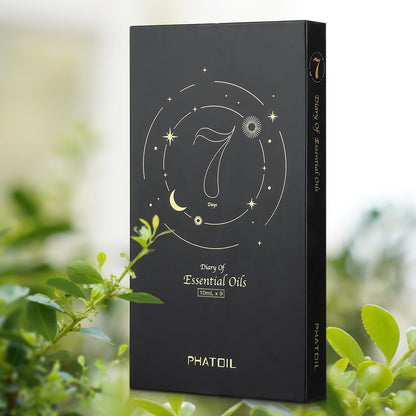 PHATOIL 9PCS Premium Essential Oil Set – 10ml Diffuser & DIY Gift