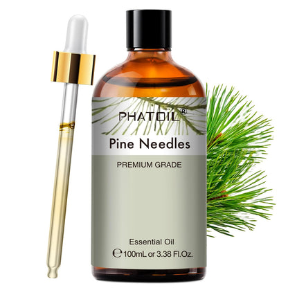 PHATOIL Pine Needle Essential Oil – Pure Aromatherapy, Home Freshening, Skin & Hair Care (3.38 Fl Oz)