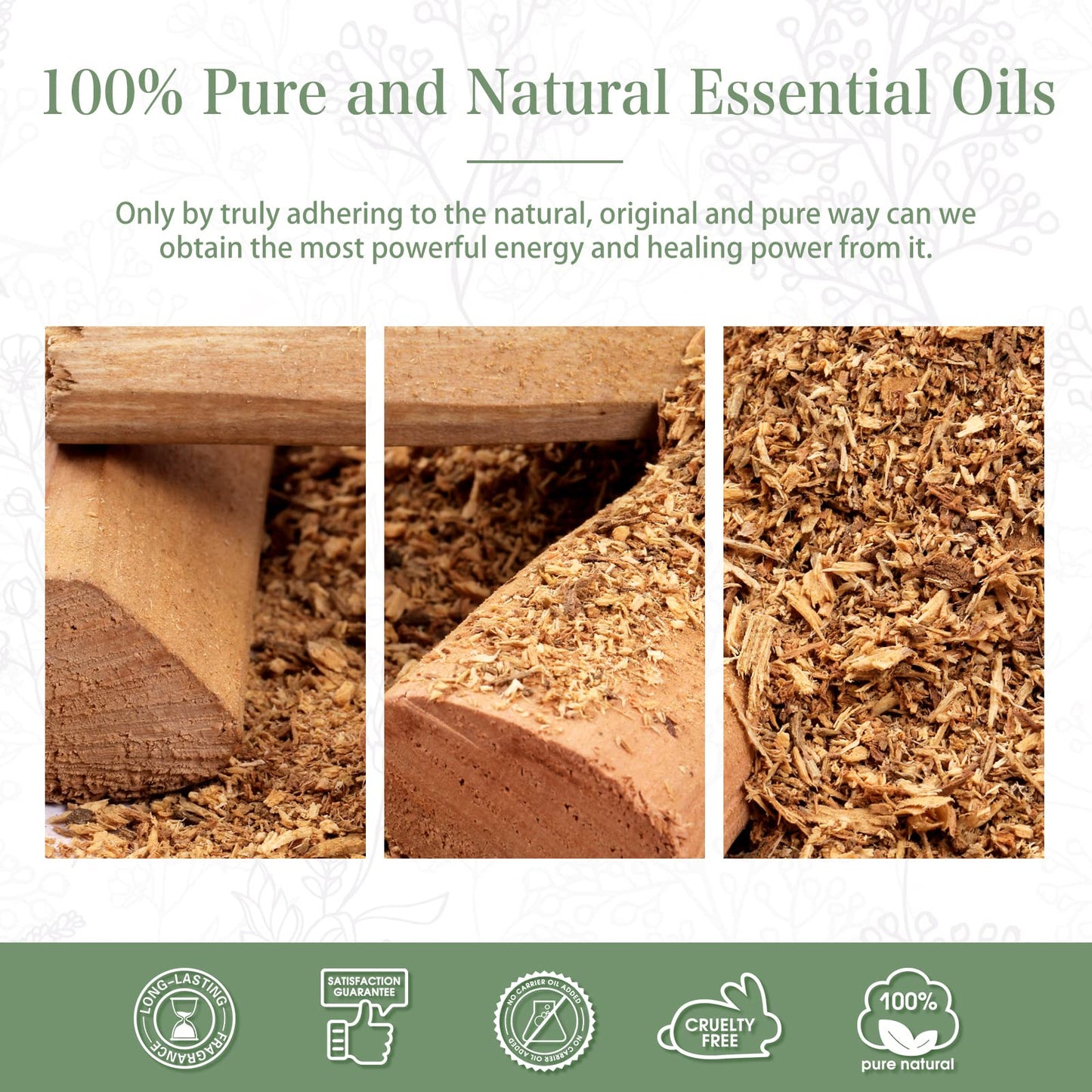 PHATOIL Sandalwood Essential Oil 100ml (3.38 oz) – Pure Aromatherapy