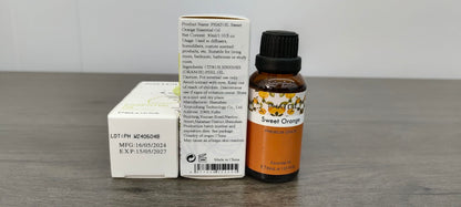 PHATOIL 30ml Sweet Orange Essential Oil for Aromatherapy & Diffusers